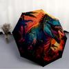 1pc Dinosaur Automatic Open/close, All-Season Portable Folding Umbrella for Friends, Travel, Everyday, Events  yy250812145
