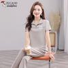 Woodpecker Women's Summer Tencel Casual Slimming Two-Piece Set