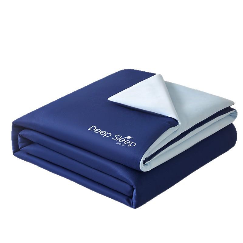 Breathable Cotton Summer Quilt for Cool Sleep - Temperature Control, Comfortable, for Single or Double Bed