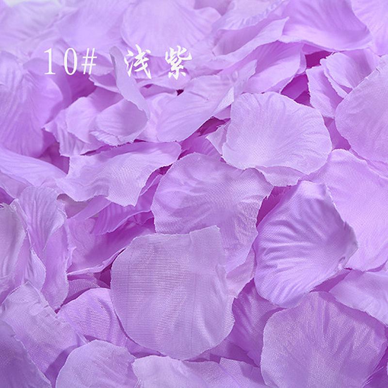 1000 pcs /pack Non-woven Fabric, Simulated Flower Petals, Rose Petals, Birthday Setting Balloon Accessories Shape