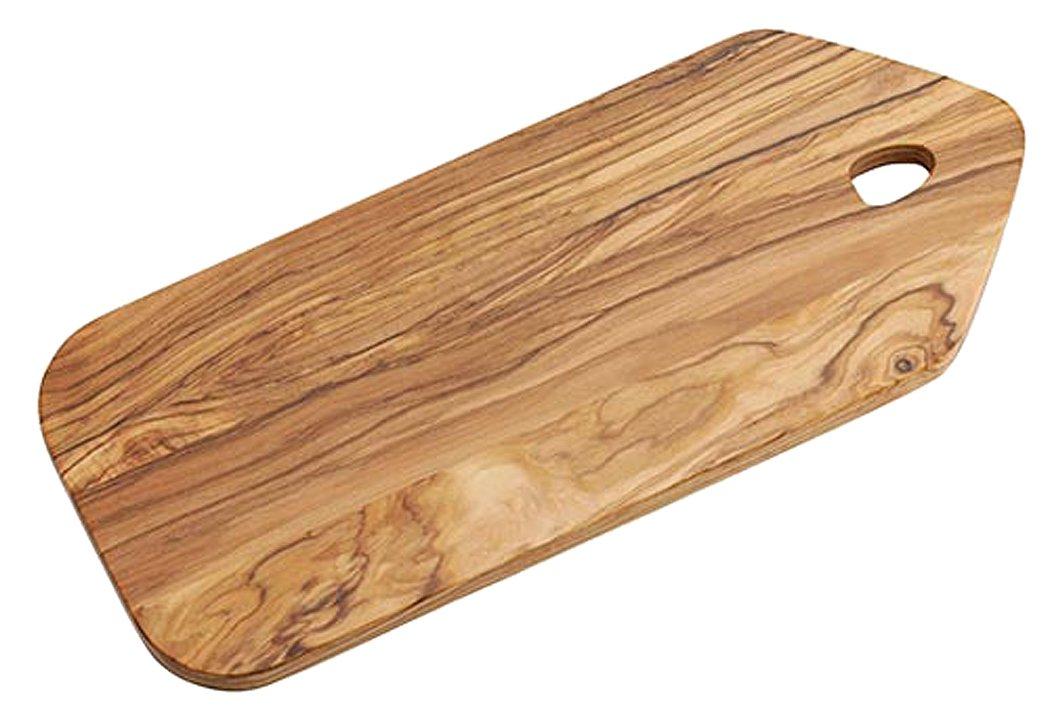 

Sato Metal Industry SALUS Olive Cutting Board, Small, Approx. 305 x 126 mm