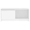 TV Cabinet White 90 x 35 x 40 cm Particleboard