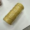 4mm Waterproof Hot Sale Colorful DIY Craft Twine Satin Cord Twisted Cord Natural Macrame Cotton Rope for Bags & Shoes