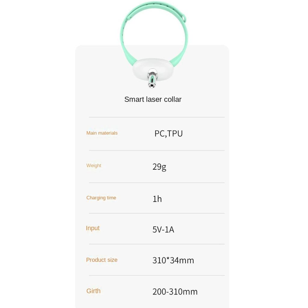 Intelligent Laser Cat Teasing Collar, Automatic Laser Pet Toy for Cat Exercise & Entertainment