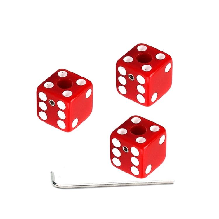 3 Color Fashion Dices Shaped Electric Guitar Volume Control Knobs Guitar Knobs