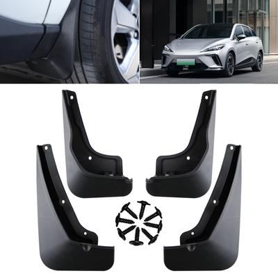 4pcs Mud Flaps for MG 4 MG4 EV Mulan Hatchback 2022 - 2025 Splash Guard Mudguards MudFlaps Front Rear Fender 4pcs Car Accessories