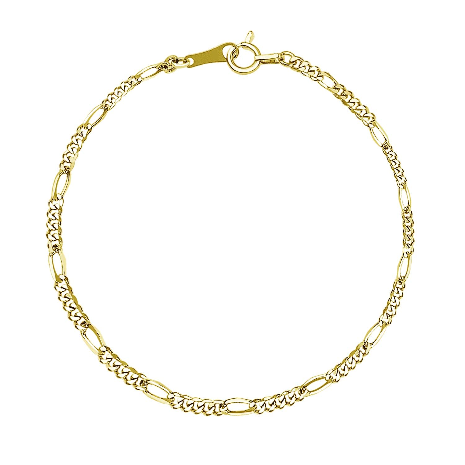 

Bracelet Chain Gold 18K K18 Figaro 17cm [Lara Christie] Women s Men s lb97-0013-yg-17