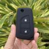 2 3 4 Button Silicone Car Key Case Cover Protect Shell Skin For Toyota Corolla Rav4 C-Hr Yaris Aygo Avensis Scion Vitz Flip Key