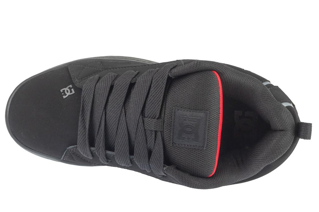 DC Shoes Court Graffik, Mens Black Sneakers