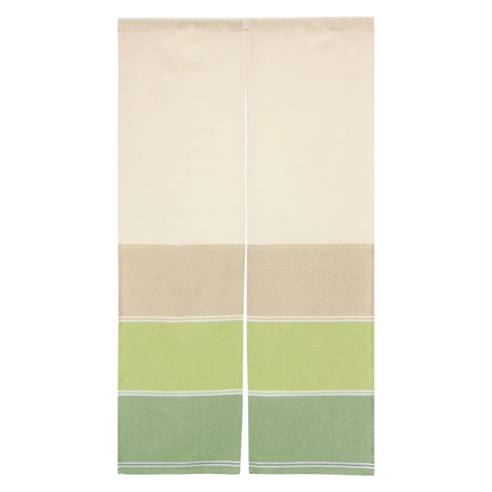 

Noren Indian cotton 85 x 150 cm curtain, stylish, Nordic, Asian, natural, simple, plain, muji, gradient, Val, cotton, blend, (зеленый) зелёный