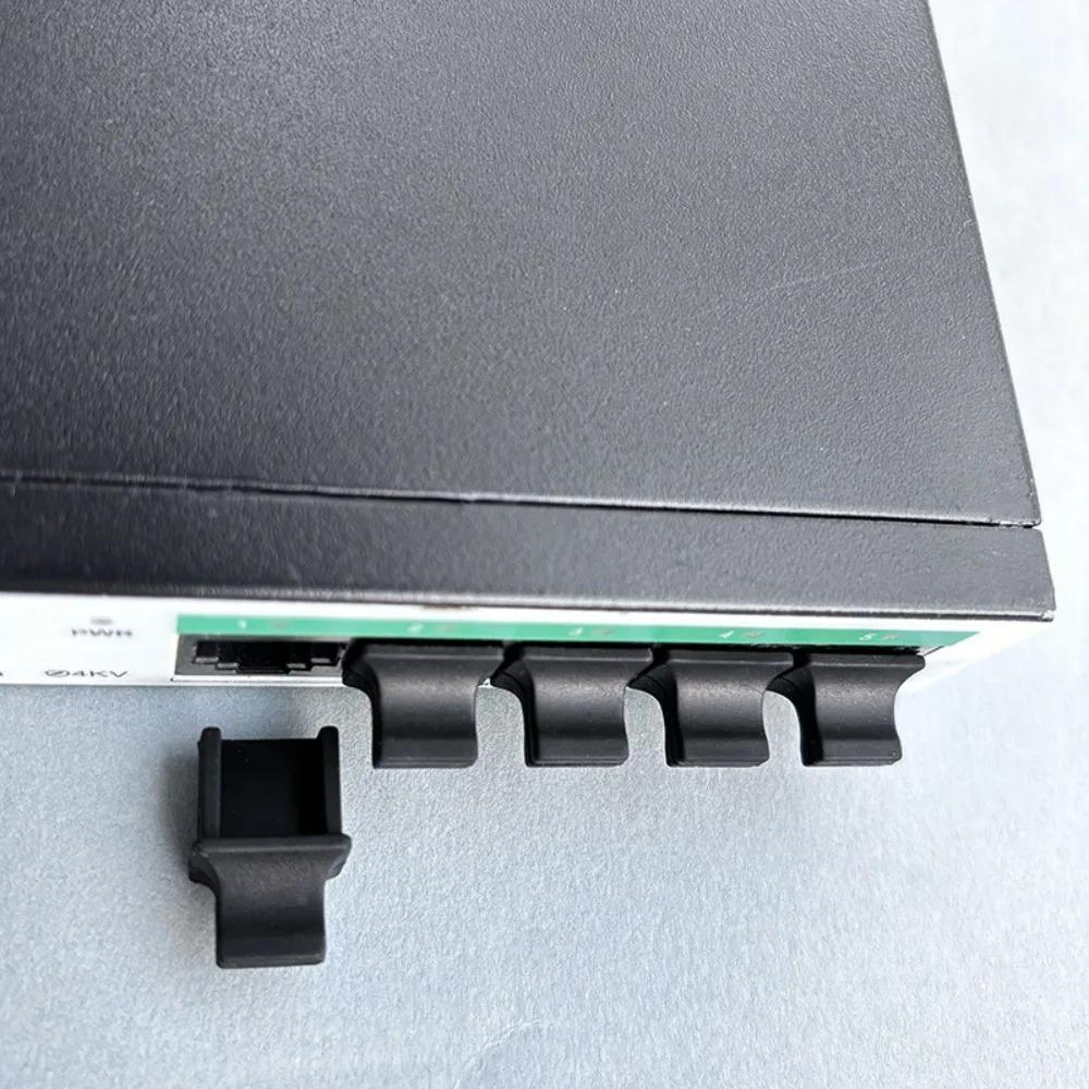 20/10PCS Silicone Stopper for Computer Router Switch Female Port Silicone Dust Plugs RJ45 Ethernet Hub Port RJ45 Protector Plug