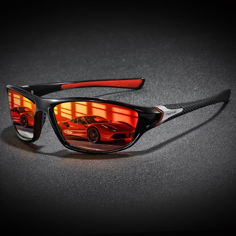 

Модные поляризационные солнцезащитные очки, подходящие как для мужчин, так и для женщин, отлично подходят для фотореквизита. Велосипедные очки для активного отдыха и путешествий красный