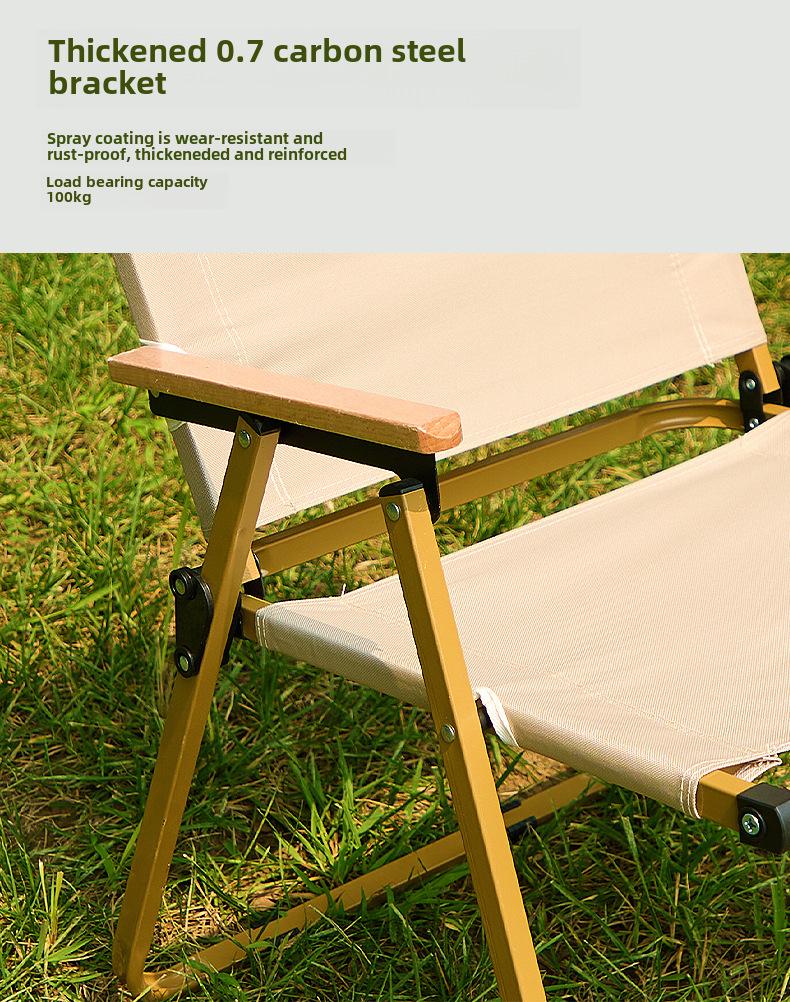 Kermit Outdoor Folding Table and Chair Set - Portable Camping and Beach Chair