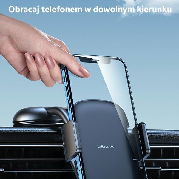 Usams Uchwyt Na Kokpit/Do Szybyczarny/Black Zj063Zj01 (Us-Zj063)