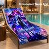 Solo Leveling Custom Name Beach Towel Large Soft Towel for Indoor Bathroom Outdoor Beach