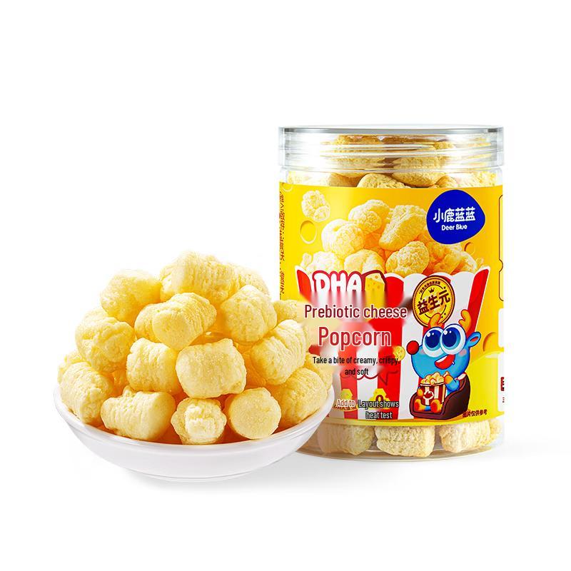 Little Deer Blue Blue 0-Sugar High-Calcium Cheese Crispy Snack