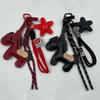 Cartoon Design PU Leather Pony Bag Pendant Lightweight Handbag Backpack Hanging Rope Vintage Style Horse Bag Pendant