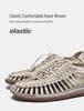 Men's Woven Casual Beach & Outdoor Sandals - Roman Style Water & Wading Shoes