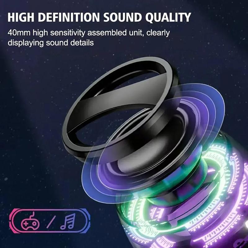 Portable Bluetooth Speaker G200 RGB Lighting Magnetic Speaker BT5.3 Mini Sound Box 7 Hours Playback Phone Holder