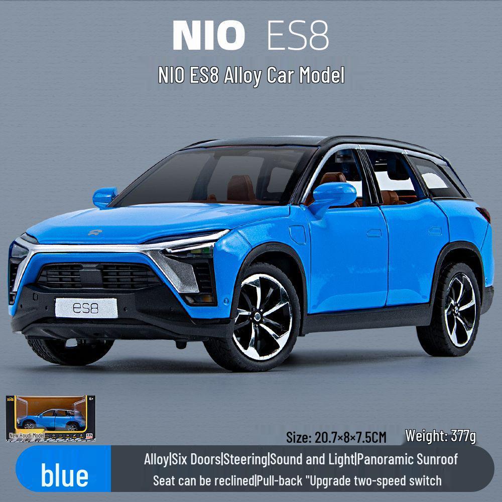 

NIO ES6 Модель автомобиля из сплава на новой энергии: Идеальная игрушка и украшение для мальчиков