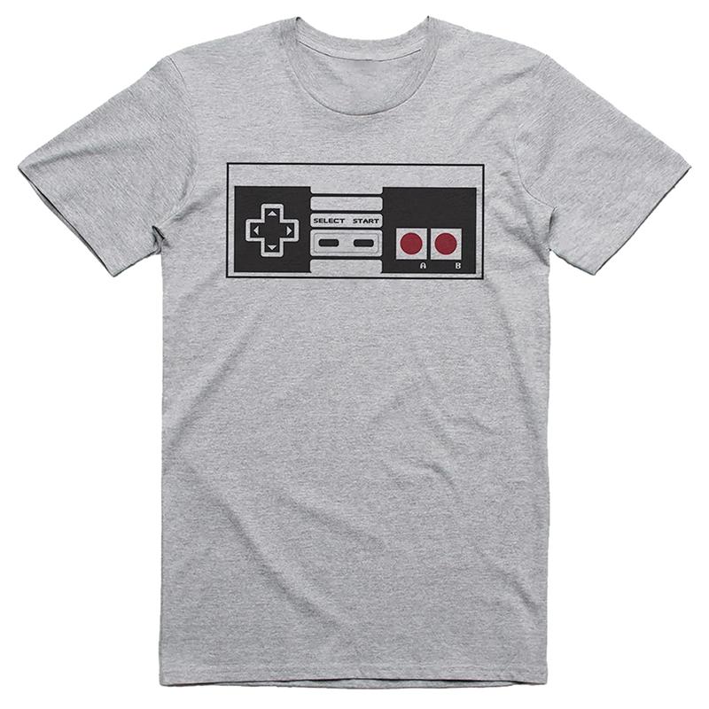 2026 New Retro Game Console Design Print Tshirt Short Sleeve Streetwear Mens and Womens Tshirt Mens Top