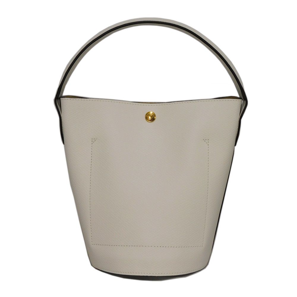 Used Epurée Small Bucket Bag 12768 10161HYZ007 7922 Current Model White Cowhide Leather Cuir d'Ursie Women's from