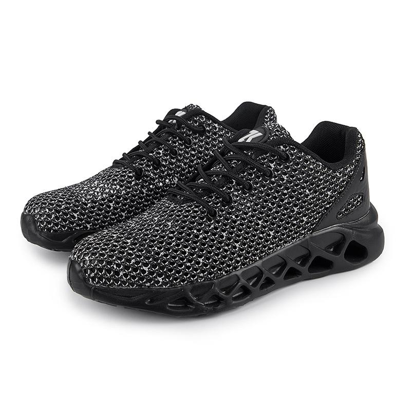 Chaussures d'été grande taille pour hommes chaussures décontractées en maille respirante chaussures de voyage de sport chaussures de jogging confortables chaussures en toile de style coréen tendance