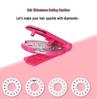 Role-Playing Braiding and Rhinestone Hair Machine Toy for Kids