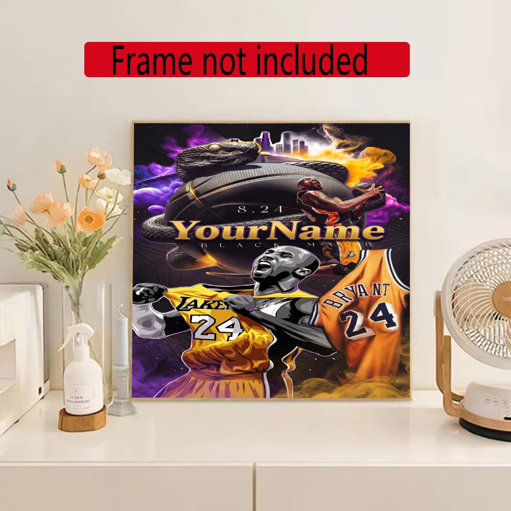 Curry Customize Your Name Diamond Painting Round Diamond Rhinestones Mosaic Diamond Embroidery Wall Paintings Rhinestones Gift Frameless
