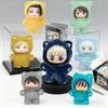 Bandai Jujutsu Kaisen Battle V2 Cat Paradise Party Series Blind Box Cute Plush Doll Pendant Anime Periphery Surprise Gift