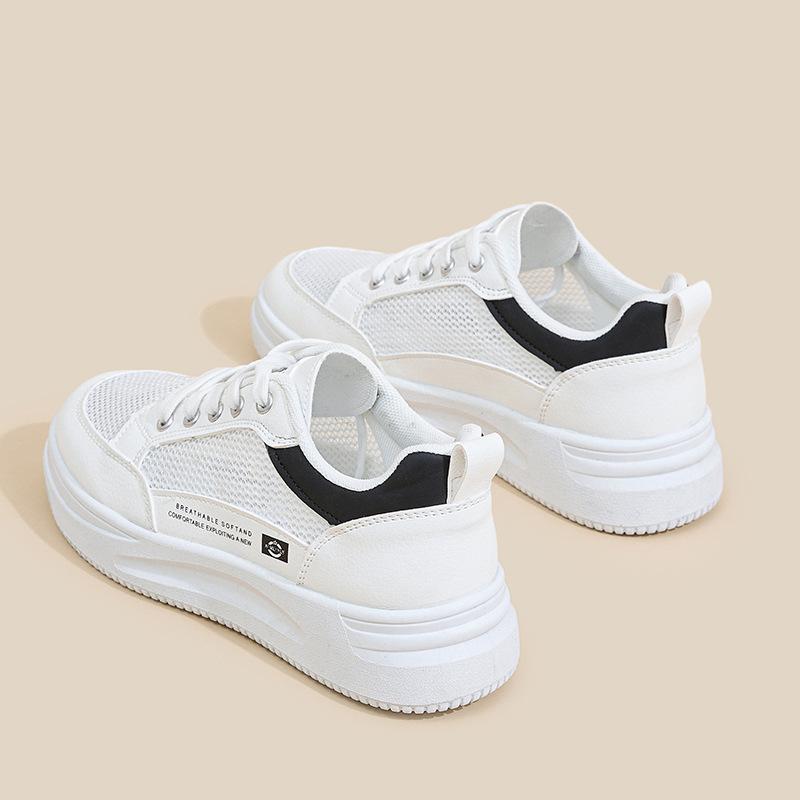 

Женская спортивная обувь для беременных женские сандалии летняя сетчатая обувь женская дышащая сетчатая полая белая обувь на платформе женская 41