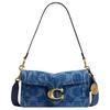 X CLOT Collaboration Tabby 26 Metallic Logo Fabric Crossbody Shoulder Bag Medium Women Bags Deep-Indigo CDW25-B4YRJ