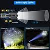 Super Bright Rechargeable Flashlight 1200000 High Lumens,Led Powerful Flashlights with 6 Modes,High Powered Flashlight with IP67 Waterproof,Tactical
