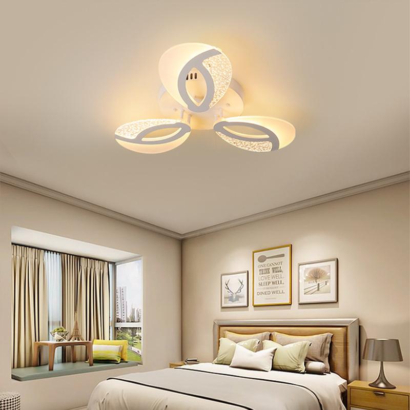 Plafoniera LED Sufragerie Dormitor Alb Restaurant Hotel Vila Lampa Creativa Plafoniera