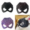 Stylish Spider Web Cat Mask For Modern Art Lovers With Unique Sculpted Design