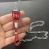 Bag Charm Blood Bag Necklace Type a B O AB Plasma Halloween Jewelry Blood Bag Earrings  Cosplay