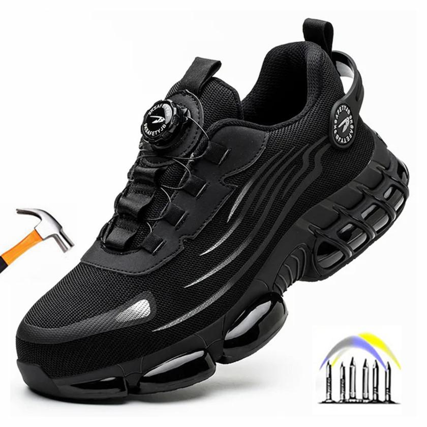 Safety Labor Shoes Comfortable Safety Shoes Man Lightweight Work Shoes Men Breathable Work Shoes Women Safety Sneakers for Work