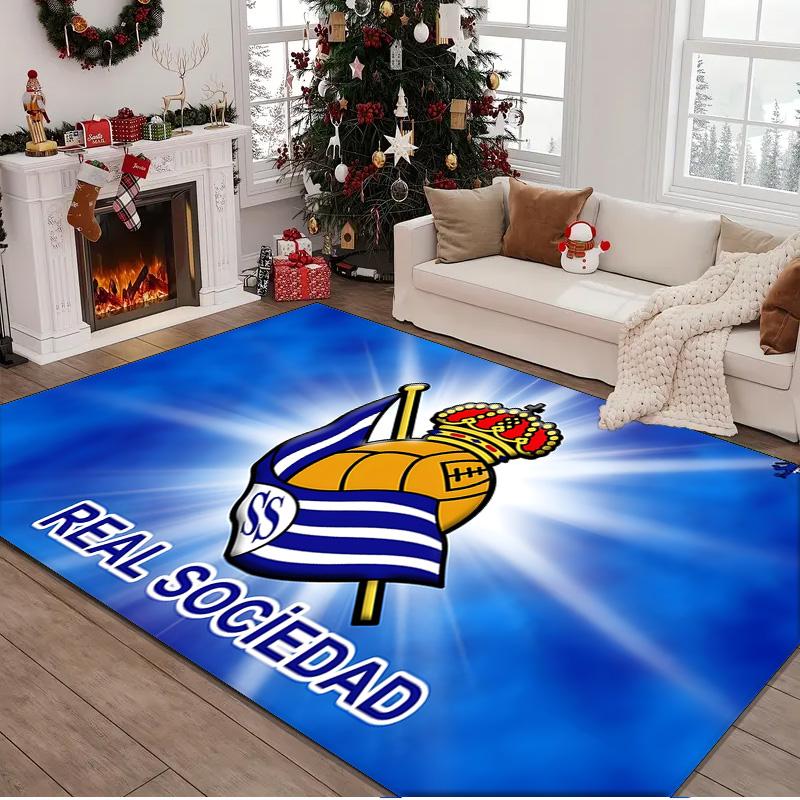 1PC rug Crown And Soccer Ball Sociedad Carpet, Chair Rug,Area Rug for Office Bedroom living rooms bedroom, Doormat decor Christmas fan gifts