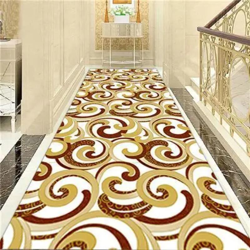Moderne Geometrische Lange Flur Teppiche Wohnzimmer Schlafzimmer Teppiche Treppenhaus Flur Dekor Korridor Gang Party Hochzeit Gastfamilie