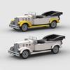 City Racing Speed Model Building Blocks Convertible MOC Open Cars Super Racers Classic Vehicle Bricks Kids Toys DIY
