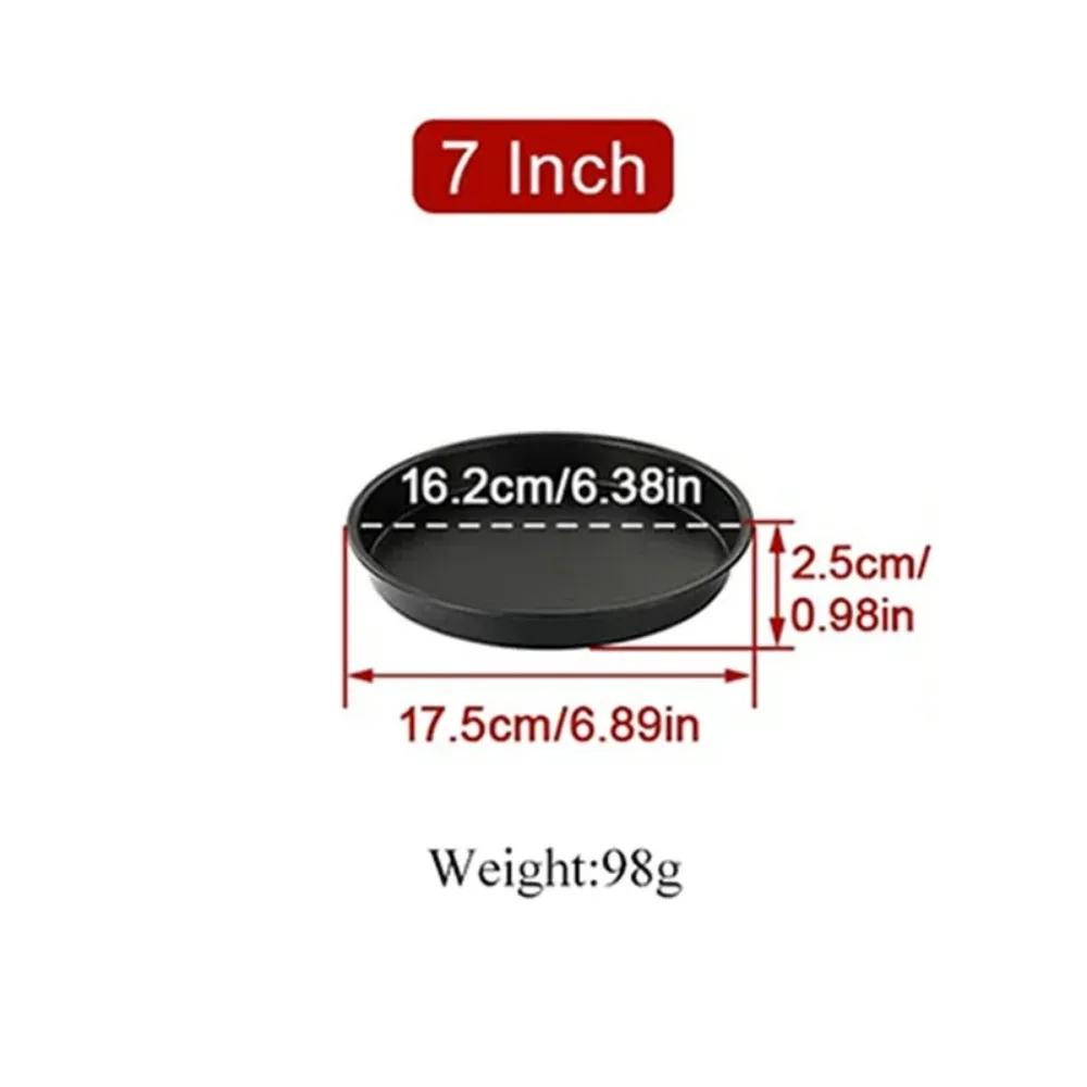 6/7/8palcová nepřilnavá forma na dort do trouby, vhodná do horkovzdušné fritézy, pečicí nádobí s držadly, víceúčelová pro pizzu, dorty, dezerty, plech na pečení, forma na bochník