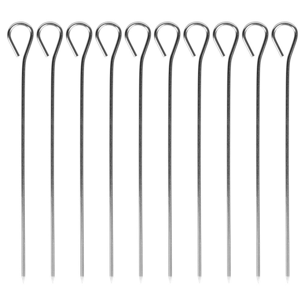 10x Steel Skewers for Roulades, Roulades, Meat, Wrapping, Roasting