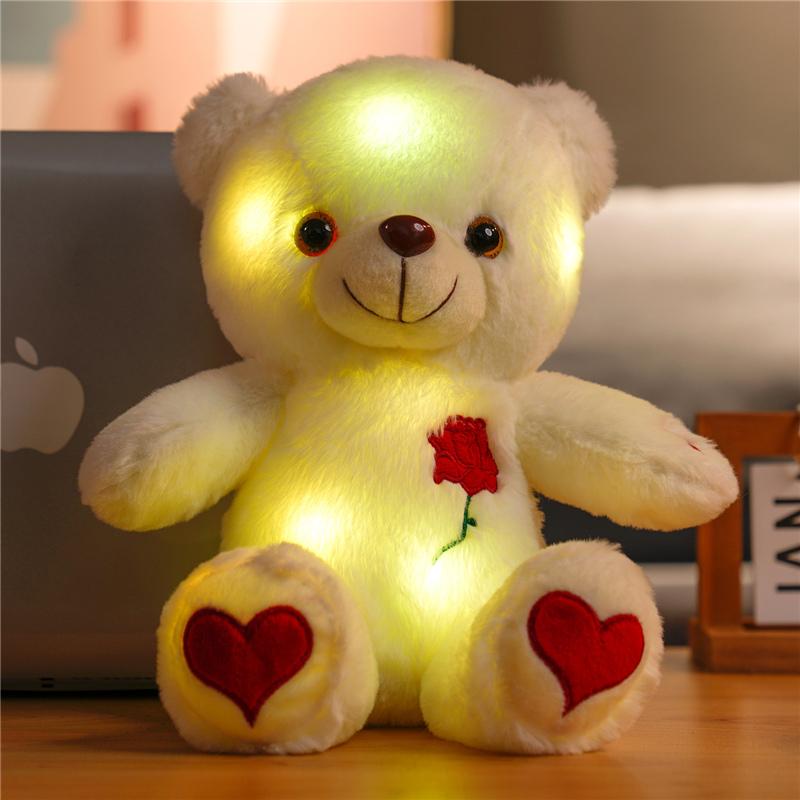 High-Quality Cute High-Quality Plush High-Quality Light High-Quality Bear High-Quality Toy High-Quality Tool High-Quality Soft High-Quality Present