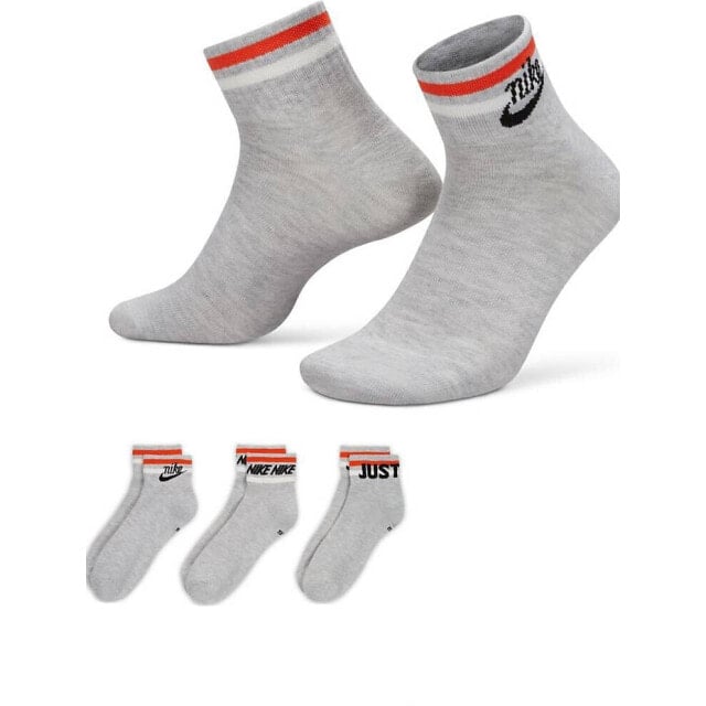

Набор из трех пар серых носков до щиколотки Nike Everyday Essential Essential