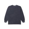 PSSHOPPER Pigment Stripe Long Sleeve [Navy]