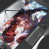 Japan Cool Anime Mouse Pad PC White Gamer Cabinet Keyboard Rug Laptop O-one P-piece L-Luffy 5 Gear Mousepad XL Extended Desk Mat