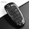 Abs Carbon Fiber Style Car Key Case Cover For Hyundai Santa Fe Tucson  Nexo Nx4 Atos Prime Solaris Protected Fob Accessories