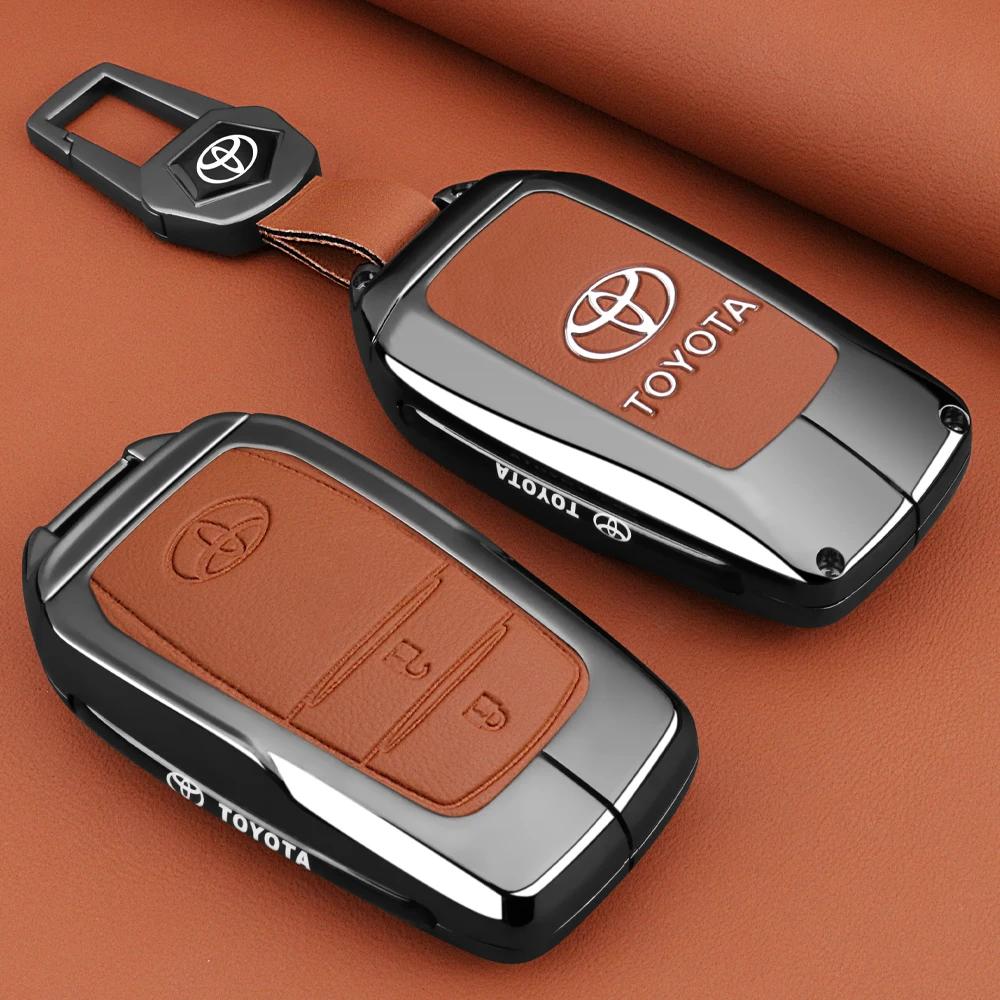 

Гарячі Для Toyota Для Toyota 2026 Нові Ковпаки на Колеса Шкіряний Чохол для Ключа Автомобіля Для Toyota C-HR Hilux Fortuner Land Cruiser 200 Camry Cor