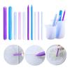 Silikon-Rührstäbchen für Epoxidharz-Form Wiederverwendbarer Schüttelgriff Harz-Zubehör für DIY-Bastelarbeiten Runde Rührstange