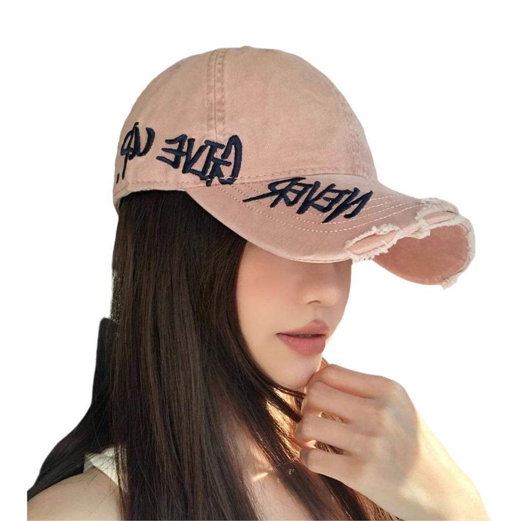 Couple Letter Embroidered Baseball Caps, His and Hers Matching Caps, Street Fashion Sunshade Hat